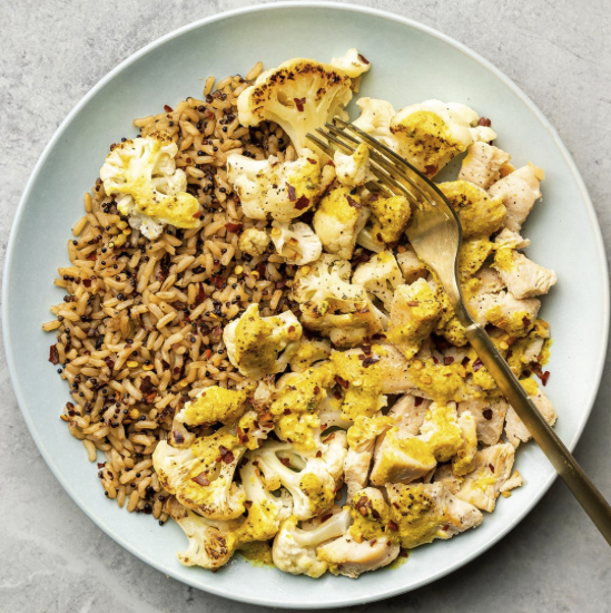 Thai Coconut Chicken + Cauliflower